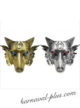 Карнавальная маска Волк венецианская, цвета микс